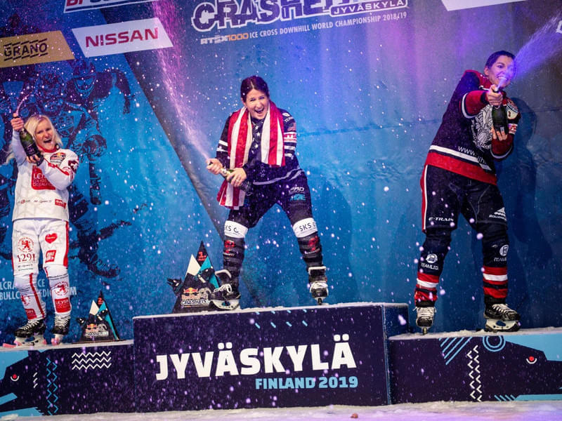 Red Bull Crashed Ice finals in Jyväskylä Bild 8